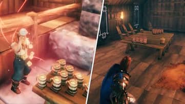'Valheim' Players Have Started Playing Viking Beer Pong